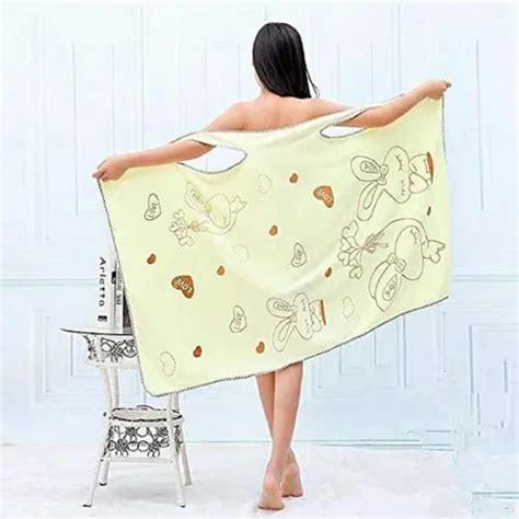 Microfiber Printed Ladies Bathrobe Size Medium At Rs 190piece In Panipat
