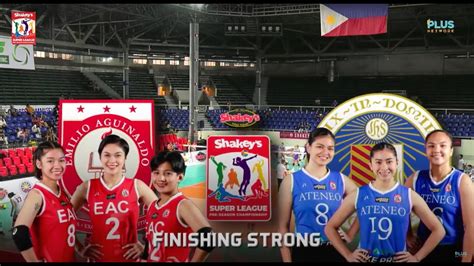 Shakeys Preseason Championship Day Match Oct Eac Vs