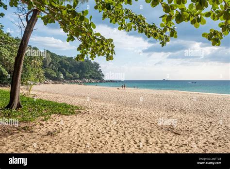 Nai Yang Beach near Phuket International Airport. Phuket is large ...