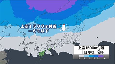 元日の天気 夜は「年明け寒波」襲来 日本海側はふぶく所も 強まる雪や風に注意｜愛媛新聞online