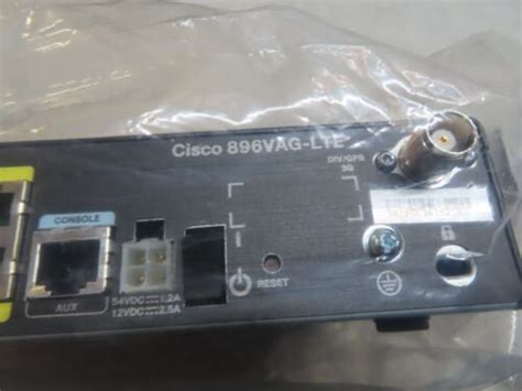 Cisco C Vag Lte Ga K Lte Sec Gigabit Router Sfp Vdsl Adsl Ebay