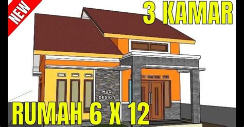 Denah Rumah Ukuran 9x8 Desain Rumah Modern