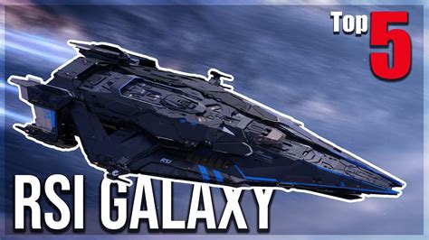 Best Uses Rsi Galaxy Star Citizen Ship Review Youtube