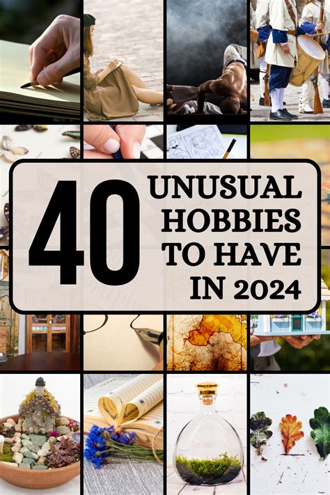 40 Unusual Hobbies You've Never Heard Of But Want To Try