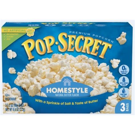 Pop Secret Popcorn Homestyle Butter Microwave Popcorn Oz Sharing