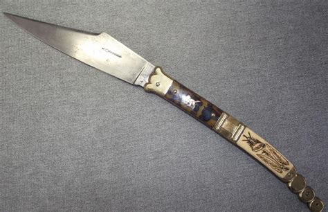 Crow Valley Militaria Vintage 19th Centuary Spanish Navaja Folding Knife