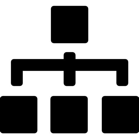 Hierarchical Structure Vector Svg Icon Svg Repo