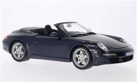 Coche Miniatura Porsche S Maisto Carrera S Metallic