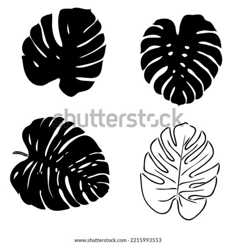 Tropical Palm Leave Sketch Style Isolated Stock Vector (Royalty Free) 2215993553 | Shutterstock