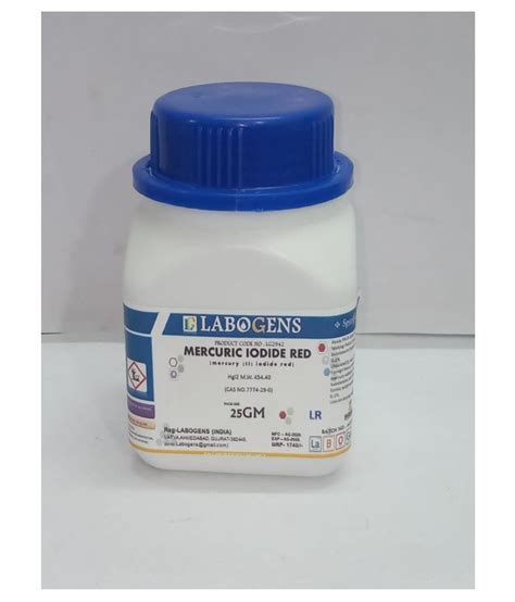 LABOGENS MERCURIC IODIDE RED 25GM Buy Online At Best Price In India