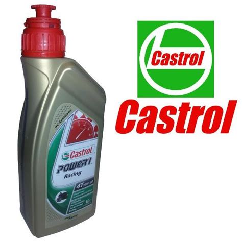 OLIO MOTORE CASTROL POWER 1 RACING 10W30 SINTETICO MOTO 4T 1 Litro