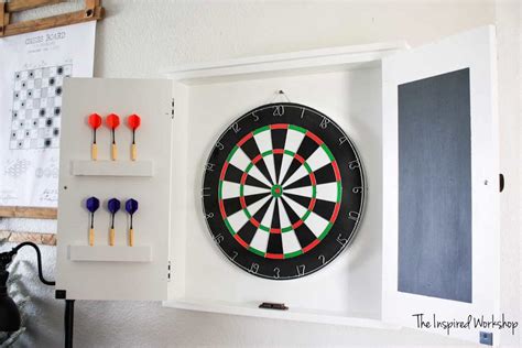 Diy Dartboard Cabinet Plans And Ideas You Can Build Epic Saw Guy