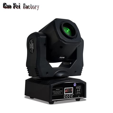 Mini Moving Head Rotating Gobo Mini Moving Head Stage Light 60w