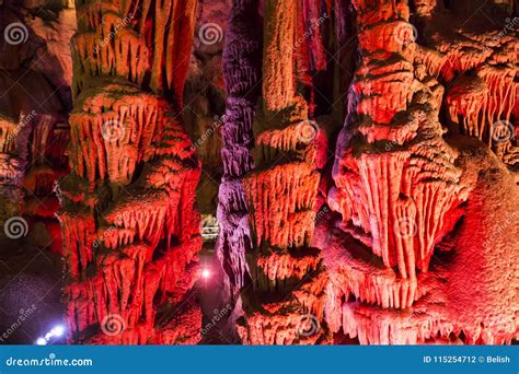 Venetsa Cave In Bulgaria Stock Photo Image Of Limestone 115254712