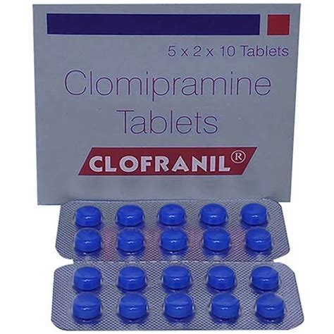 Clofranil Mg Tablet At Rs Stripe Clomipramine Hcl Tablet In