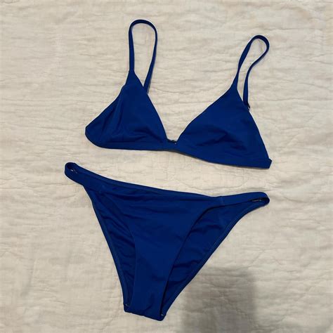 Lapis Blue Assembly Label Bikini Only Worn Once Depop