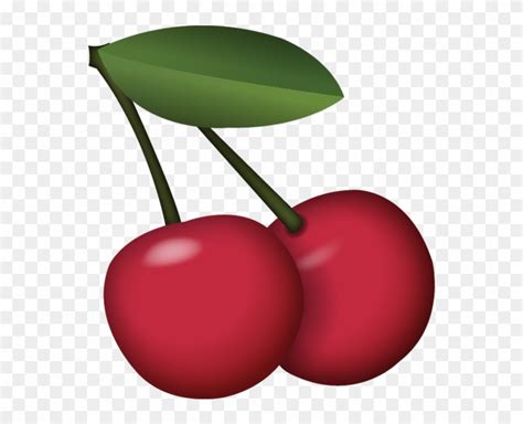 Cherry Clipart Emoji Cherry Emoji Png Free Transparent Png Clipart