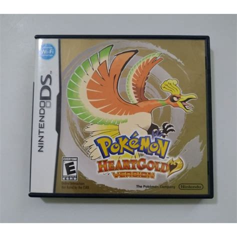 Pokémon Heart Gold Heartgold Original Nintendo Ds E 3ds Escorrega O