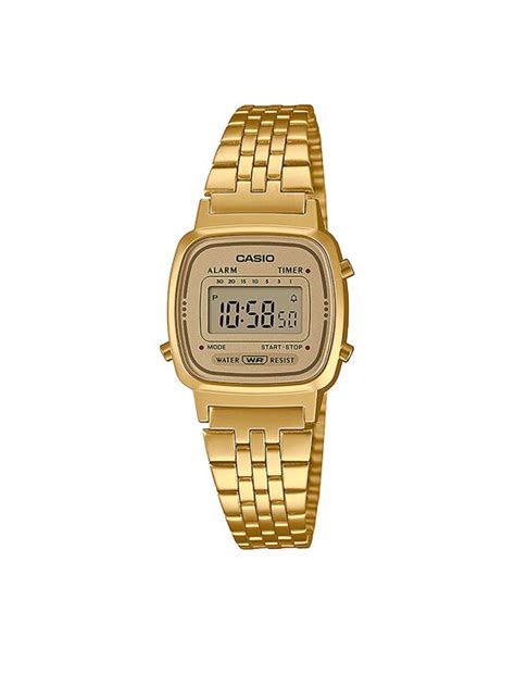 Casio Uhr Vintage La Wetg Aef Golden Modivo At