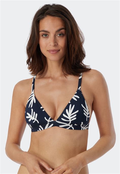 Bikini Triangel Top Herausnehmbare Cups Variable Tr Ger Korallen