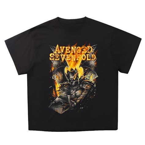 Jual Black Requiem Avenged Sevenfold Hail To The King Oversized T