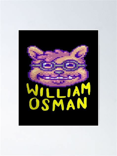 William Osman A William Osman A William Osman Poster For Sale By