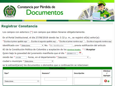 Sidex Cómo hacer la denuncia por pérdida de documentos por Internet