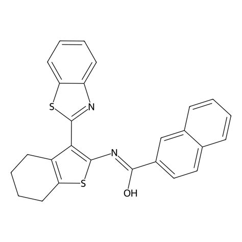 Buy N 3 1 3 Benzothiazol 2 Yl 4 5 6 7 Tetrahydro 1 Benzothiophen 2