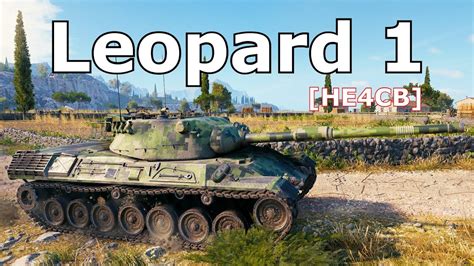 World Of Tanks Leopard 1 3 Kills 10 5K Damage YouTube