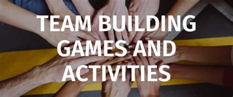 50 Fun Team Building Games and Activities for Work - Game Rules