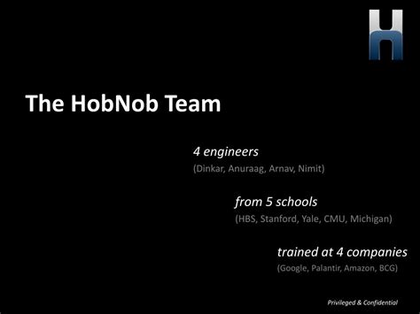 Ppt Hobnob Connect Powerpoint Presentation Free Download Id2117500