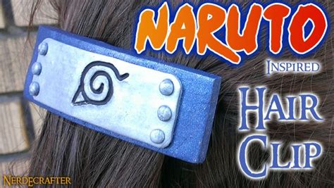 Naruto Inspired Hair Clip Video Tutorial By Nerdecrafterdeviantart