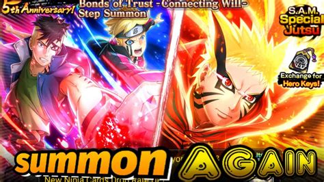 Nxb Nv Summon Naruto Baryon Mode And Kawaki Naruto X Boruto Ninja