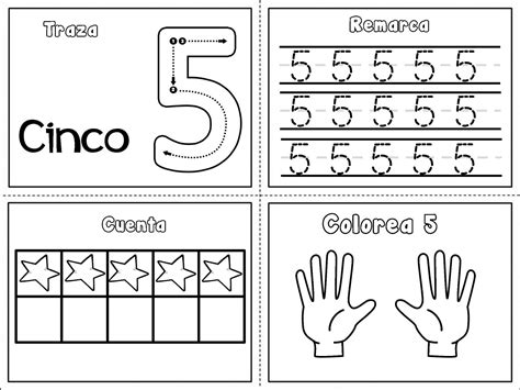 Grafomotricidad Números Del 1 Al 10 5 Imagenes Educativas