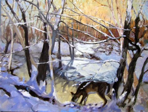 Watch Me Paint: In the bleak midwinter | Painting, Plein air paintings, Art