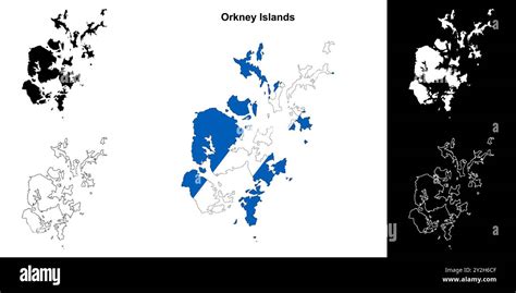 Orkney Islands Scotland Map Hi Res Stock Photography And Images Alamy