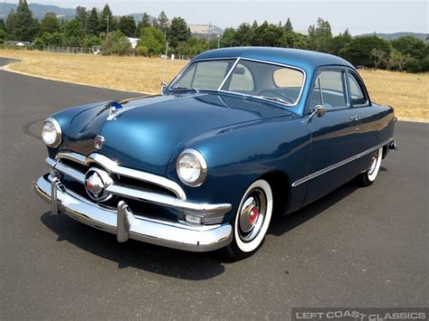 1950 Ford Custom Club Coupe Shoebox Restomod Restored California Car 302c4 Classic Ford