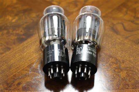 RCA 6AS7G 1950 1951 Black Plates Bottom D Getter Reverb