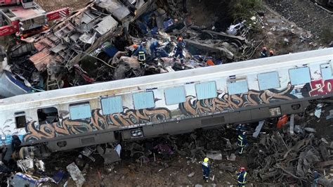 Greece Train Crash Everything We Know So Far After Dozens Killed In Tragedy World News Sky News