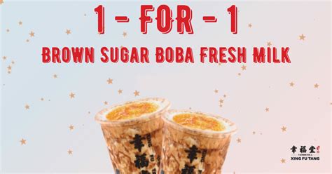 Lobang Xing Fu Tang Spore Offering 1 FOR 1 On Signature Brown Sugar