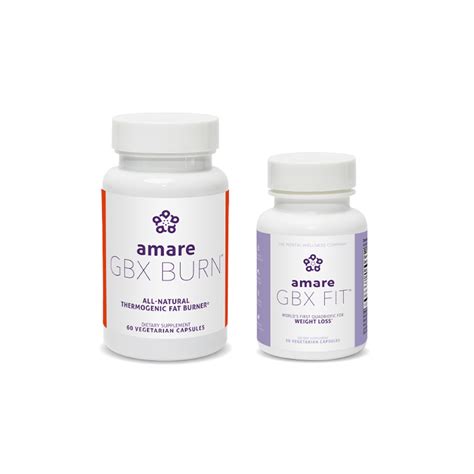 Amare Gbx Fit™ Amare Gbx Burn™ Pack Amare Global