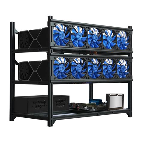 Amazon Kingwin Miner Rig Case Frame 12 GPU Premium Stackable