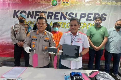 Foto Pencuri Spesialis Rumah Kosong Di Depok Bobol Rumah Dalam Semalam