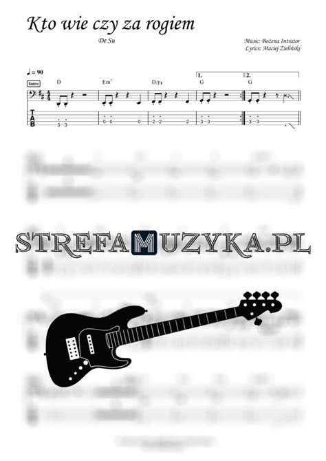 Kto Wie Czy Za Rogiem De Su Gitara Basowa StrefaMuzyka Pl