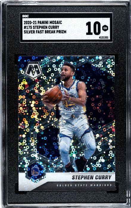 Panini Mosaic Stephen Curry Silver Fast Catawiki