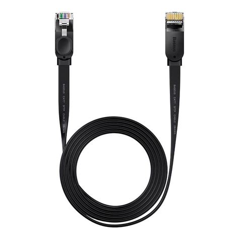 ᐉ Патч-корд BASEUS WKJS000201 High Speed Six types of RJ45 10 м Black ...