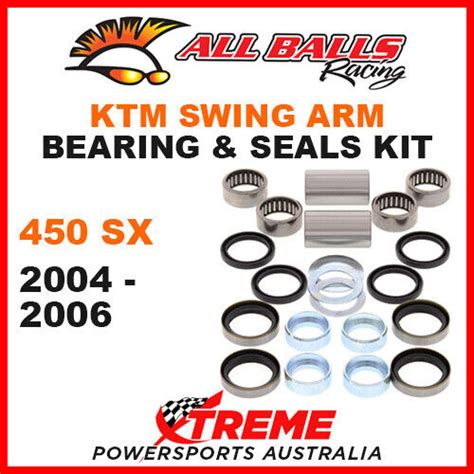 All Balls Mx Swingarm Bearing Kit Ktm Sx Sx