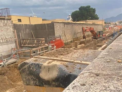 Anello Ferroviario Proseguono I Lavori Alla Trincea Ucciardone