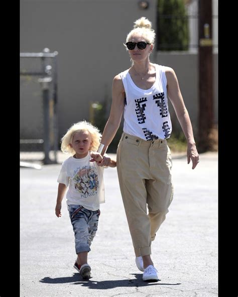 Photo Gwen Stefani Et Son Fils Zuma Beverly Hills Le Juin