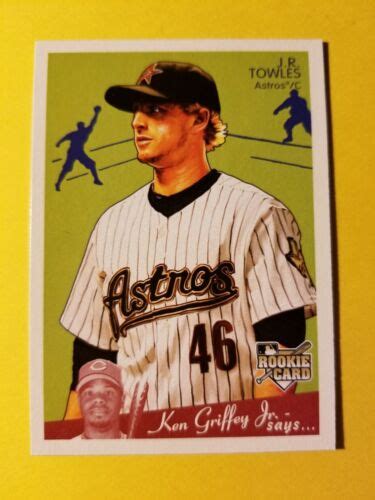 J R Towles Rc Rookie Houston Astros Upper Deck Goudey Mlb